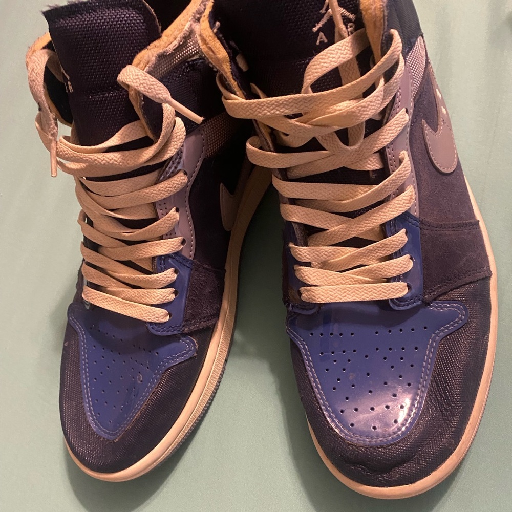 👟 Nike Air Jordan 1 – Blue/Grey (Men’s US 9) ( Read description)